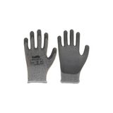 Max Safety PU-FLEX5-8 No:8 Siyah Gri PU Kaplı Kesilmeye Dirençli İş Eldiveni