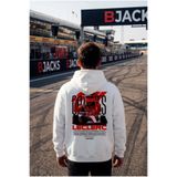 Max Verstappen F1 Hoodie - Red Bull Temalı Premium Motorsporları Kapüşonlu Sweatshirt Beyaz M