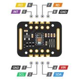 MAX30102 Nabız Kalp Atış Hızı Sensörü Biyosensör I2C Kandaki Oksijen Konsantrasyonu Ölçümü