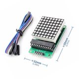 MAX7219 Nokta Led Matris Modülü 8x8 Matris Ortak Katot 64 Nokta