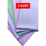 MaxClean Mikrofiber Sihirli Cam Ve Ayna Bezi 40x50 5 Adet