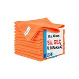 MaxClean Sil Geç Iz Bırakmaz Mikrofiber Temizlik Bezi 40x40 5'li Karışık Renk