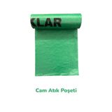 MaxCleanGrosmar Cam Atık Poşeti Yeşil 10'lu 80x110 CM
