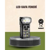 Maxdora 3’ü 1 Arada LED Far Şarj Edilebilir Sensörlü Manyetik 10 Saat Kullanım - MX002U-7JKSQ7 - Çok Renkli