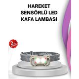 Maxdora El Sallama Sensörlü LED Far Ayarlanabilir Işık Açısı - MX002U-7JKU03 - Çok Renkli