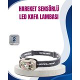 Maxdora Hareket Sensörlü LED Far 45 Derece Ayarlı Şarj Edilebilir - MX002U-7JKSN4 - Çok Renkli
