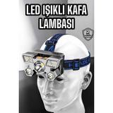 Maxdora Kafa Lambası Hafif ve Esnek Çift Anahtarlı Far LED Işık - MX002U-7JPVH6 - Çok Renkli