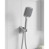 Maxdora Siyah Duş Seti El Duşu Başlığı Spiral Hortum ve Duvar Askısı Banyo Duş Seti - MX002U-7K3EB - Çok Renkli
