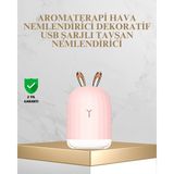 Maxdora Tavşan Kulak Tasarımlı 200 ml USB Aroma Difüzör ve Hava Nemlendirici - MX002U-7JSE16 - Çok Renkli