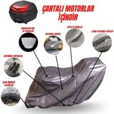 MaxDurable Harley Davidson Vrsc V Rod Çantalı (Topcase'li) Motosiklet Motor Brandası