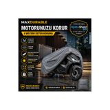 MaxDurable Kuba Arome 125 Pro Motosiklet Brandası Su Geçirmez 4 Mevsim Boya Dostu Motor Brandası + Taşıma Çantalı