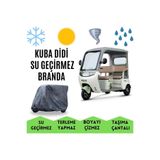MaxDurable KUBA DİDİ KABİNLİ MOTOR BRANDASI SU GEÇİRMEZ