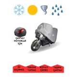 MaxDurable Peugeot Xp400 Gt (Arka Çantalı) Motosiklet Brandası Su Geçirmez 4 Mevsim Boya Dostu Motor Brandası + TAŞIMA ÇANTALI