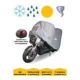 MaxDurable Rks Newlight 125 Pro Motosiklet Brandası Su Geçirmez 4 Mevsim Boya Dostu Motor Brandası + TAŞIMA ÇANTALI