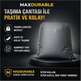 MaxDurable Sfm Redof 125 Scooter Motosiklet Brandası Su Geçirmez 4 Mevsim Boya Dostu Motor Brandası + Taşıma Çantalı