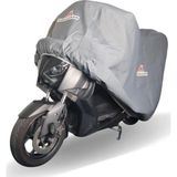 MaxDurable Vespa Primavera 150 Arka Çantasız Gri Su Geçirmez Motor Brandası