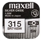 Maxell 315 SR716SW 10'lu Paket Hafıza Pili