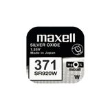 Maxell 371 Sr920sw 1.55v Saat Pili %100 Orijinal 1 Adet