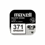 Maxell 371 SR920SW 1.55V Saat Pili 10'lu