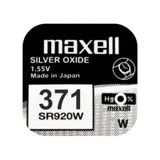 Maxell 371 SR920SW 1.55V Saat Pili 5'li