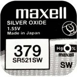 Maxell 379 SR521SW 1.55V Saat Pili 1 Adet