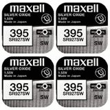 Maxell 395 SR927SW 1.55V Saat Pili 4'lü
