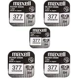 Maxell Brunswick 377 SR626SW Düğme pil 1,55 V