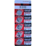 Maxell CR2032 3V Alkalin Pil - 5'li - 5 Adet