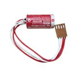 Maxell Er17/33 3.6V 2/3A 4 Pın Size Lithium Pil - Kahverengi Soket