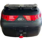 Maxem Motor Çantası Maxem 40 litre FULL Bagajlı+Sırtıklı Siyah