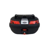 Maxem Motosiklet Arka Çanta SL45 Full Siyah 45 lt Kapasite ile Dayanıklı ve Güvenli Tasarım