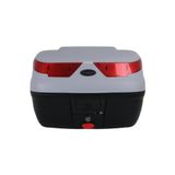 Maxem Motosiklet Arka Çantası Gri 40 Litre Topcase Motor Çanta SL-40