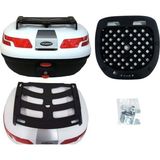 Maxem Sl 45 Full Set Motosiklet Arka Çantası Beyaz - Tek Renk - Standart