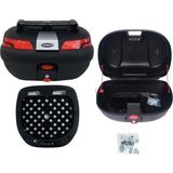 Maxem Sl 45 Full Set Motosiklet Arka Çantası Siyah - Tek Renk - Standart