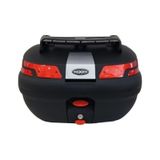 Maxem Sl-45 Litre Arka Çanta, Üst Bagaj, Sırt Dayama Takımı - 45 Litre Motosiklet Arka Çanta Topcase Siyah