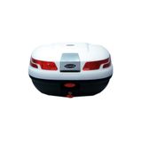 Maxem Sl-45 Motosiklet Arka Çanta Beyaz 45 Litre