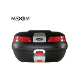 Maxem SL-45 Siyah Motosiklet Arka Çanta Geniş Depolama Alanı ve Dayanıklı Malzeme Özellikleri