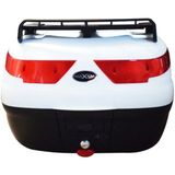 Maxem SL40 Full Beyaz 40 Lt Suya Dayanıklı Motosiklet Çantası Geniş Depolama Alanı ile