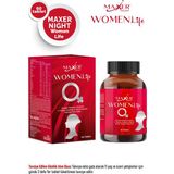 Maxer Night Women Life Çemen Tohumu Ekstresi, L-Arjinin, Inositol ve Demir Içeren Takviye Edici Gıda 60 Tablet - Aromasız