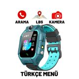 maxfore Ekmekteknem Kameralı Akıllı Takip Çocuk Saati Sim Kartlı Uzaktan Dinleme Destekli-yeşil