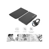 Maxgo 2.5 İnç Usb 3.0 Sata Harddisk HDD Kutusu İnce Siyah ve Deri Kılıf
