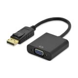 MAXGO 2056 Display Port To VGA Kablo Display VGA Dp To VGA Displayport Erkek VGA Erkek Kablo Çevirici Dönüştürücü Mini Adaptör