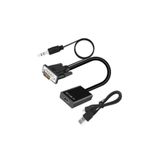 Maxgo 2067P VGA To HDMI Dönüştürücü Görüntü ve Ses Çevirici Kablo