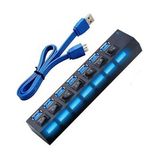 Maxgo 2102 7 Port USB 3.0 Hub Çoklayıcı On/off Anahtarlı Kolay Kurulum