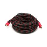 Maxgo 2169 HDMI Kablo 20 Metre 3D 4K Full HD TV Uydu Alıcısı Bağlantı Kablosu Siyah-Gri