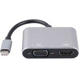 Maxgo 3120 USB Type C To HDMI VGA 3.1 Çevirici Dönüştürücü Kablo Adaptör Kompakt Tasarım
