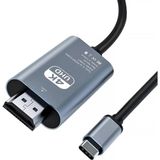 Maxgo 3130 USB Type C 3.1 To HDMI Çevirici Dönüştürücü 4K 30Hz Ultra Full Hd Görüntü Aktarım Kablosu