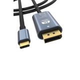 Maxgo 3131 Type C To Display Port Kablo 8k 4K 60/120 Hz Displayport Çevirici Dönüştürücü Adaptör