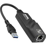 Maxgo 3150 USB 3.0 To Ethernet Dönüştürücü Çevirici Adaptör Gigabit 1000 Mbps - Siyah