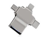 MAXGO 3152 Lightning - Type-c - Micro OTG Usb 3.0 Bellek Okuyucu Çevirici Dönüştürücü Adaptör